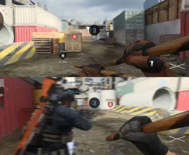 “Watch this flank” (I’m the top screen)