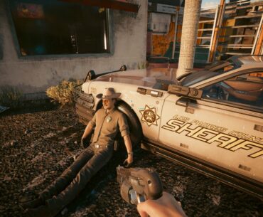 Started a new game after 3 years and finally killed this annoying guy in the Nomad prologue.