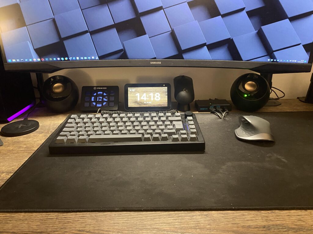 What is under your Monitor?