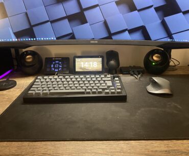 What is under your Monitor?
