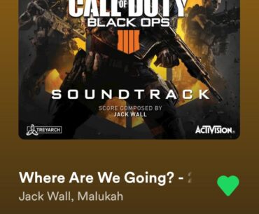 What's a zombies song you activate every time you play its respective map?