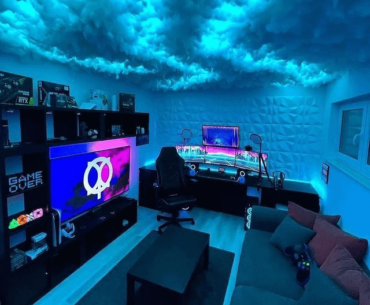 Why neon blue give different vibes.