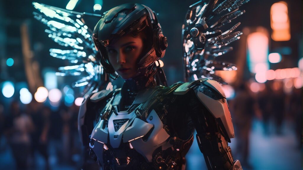 Robotic Angel.