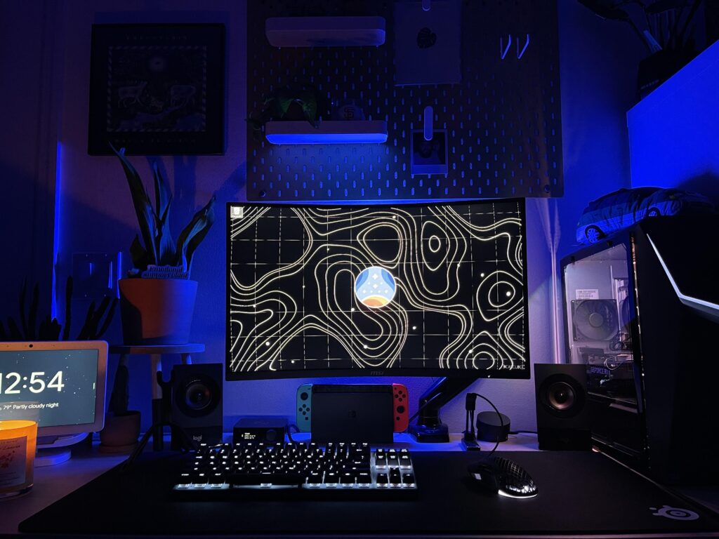 My first ever PC build, and setup! Been a PC user now for about 2 years made the switch from console couldn’t be happier.