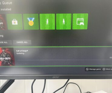 COD updating, but not updating