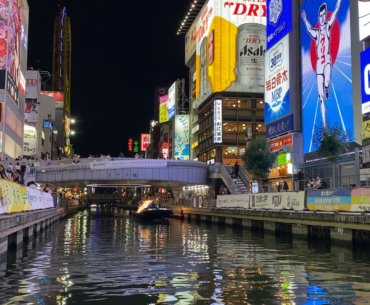 Cruising through Osaka at night (OC)