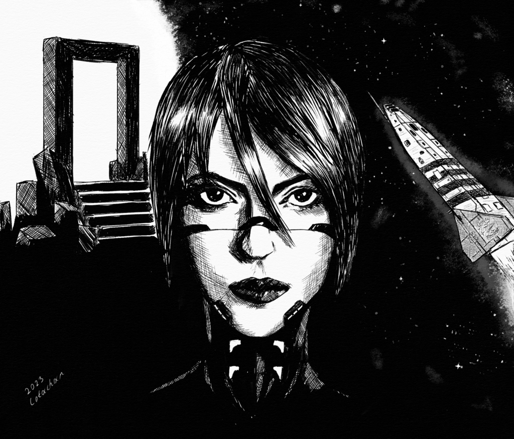 Signalis fanart, by me