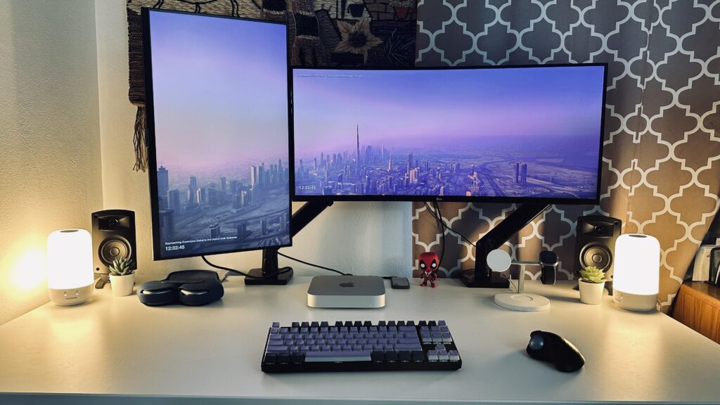 My code station, now stuck in a corner