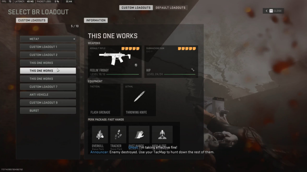 The right loady at the right time!