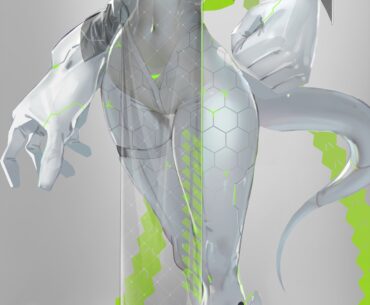 Biomechanic Demon by @Echanis_Enicha
