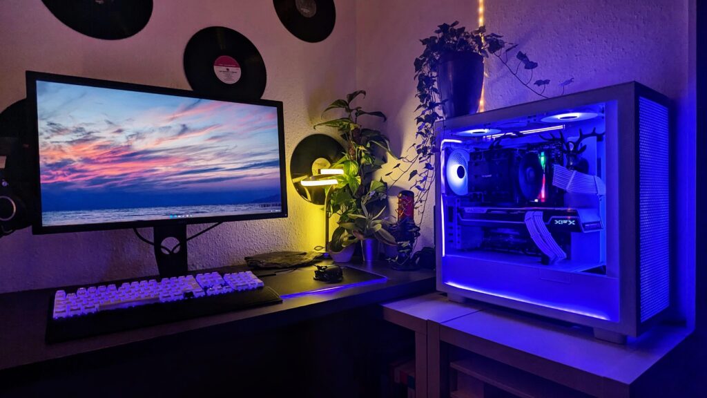 My cozy gaming corner