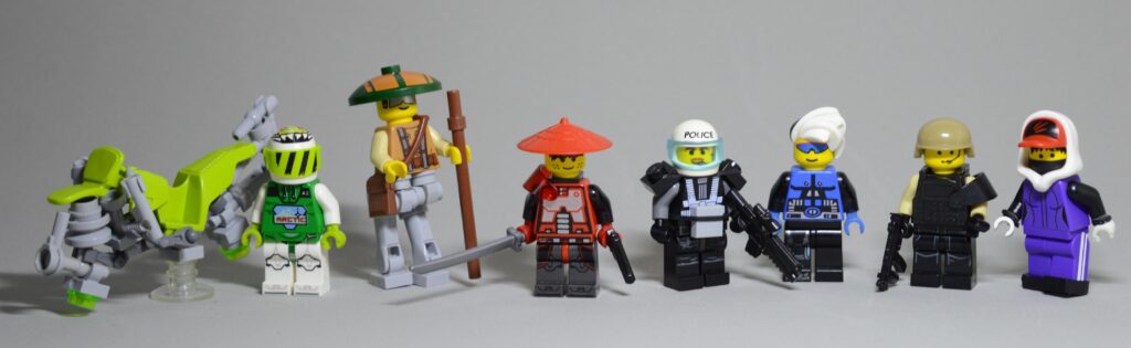 Lego Cyberpunk people