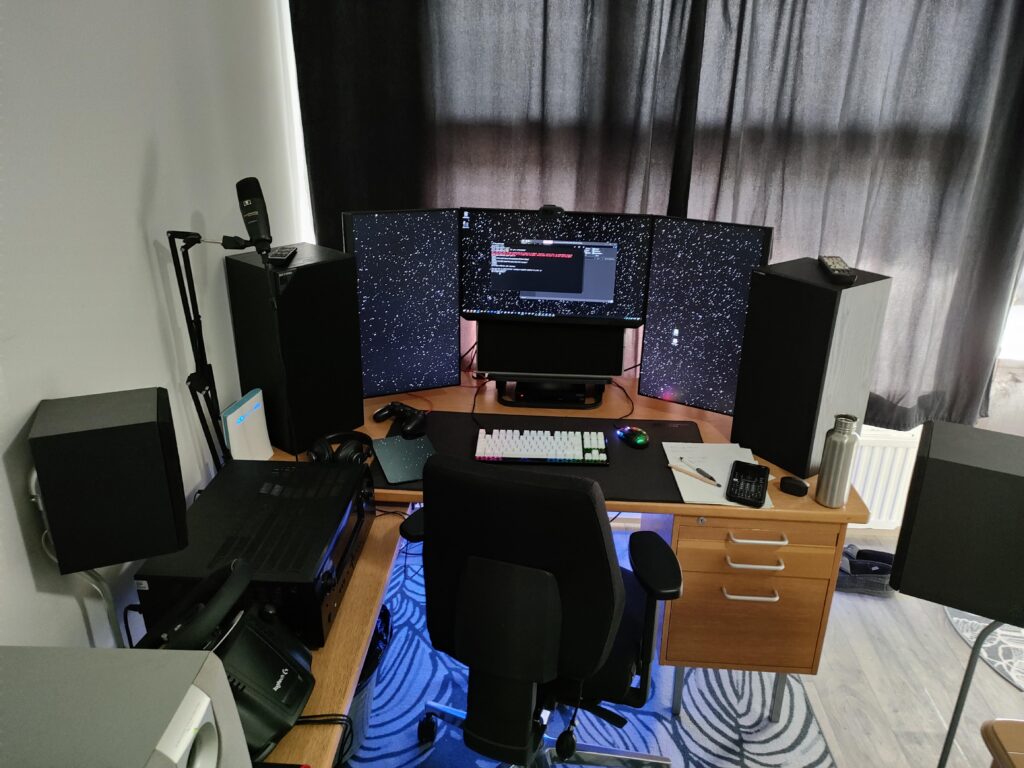 My (battle)station :D Any suggestions for improvement?