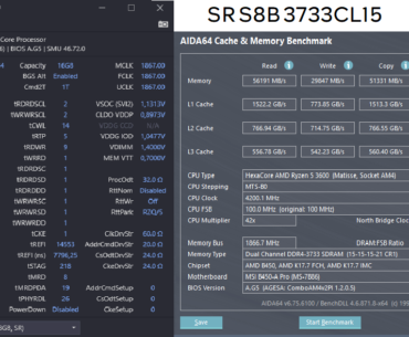 B-Die 3733CL15 vs 3200CL16 XMP