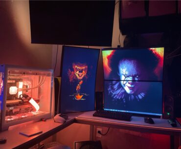 Done setting up for the month of October 🎃🤡👻