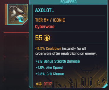 The most absurd cyberware I have until now.