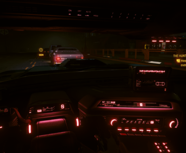 This is why I love driving in first-person sometimes. LOOK AT ALL THEM SHINY LIGHTS!
