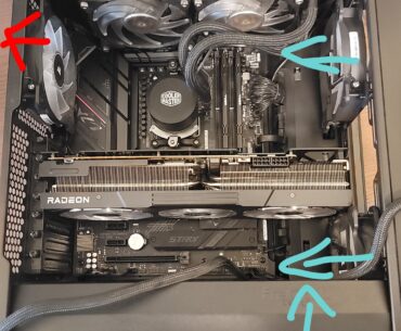 Is this an okay fan setup?