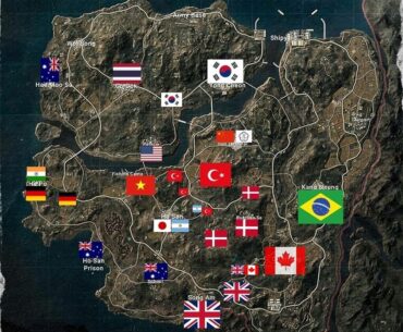 PNC Lootspot of all teams in Taego (not 100% accurate)