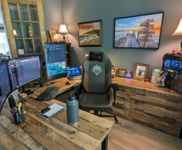 Final gamer/office workspace