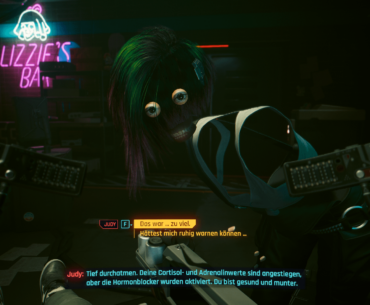 Judy is completely glitched? Anyone else having this issue?
