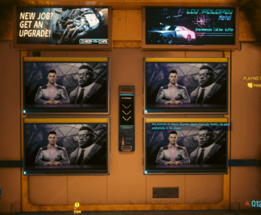 Is there anywhere I can watch the news and the commercials in Cyberpunk? I find them interesting