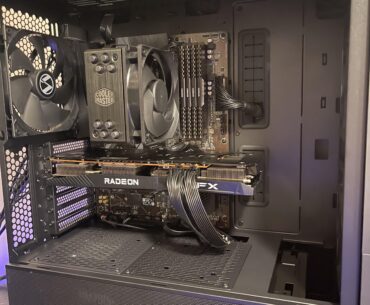 My buddies finished build. First gaming PC, finally making the switch from Xbox