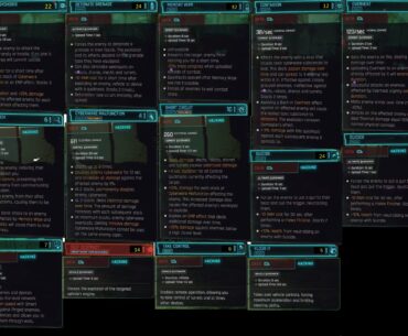 [2.0] Quickhacks (with base RAM costs) from the Hack-&-Slash Netrunner build showcase