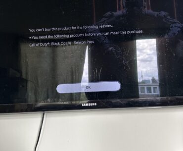 Can’t buy The Giant on Black Ops 3 (PS5)???