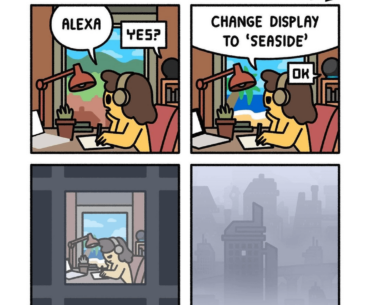 Lofi beats to chill and block out the horrific dystopia you live in to