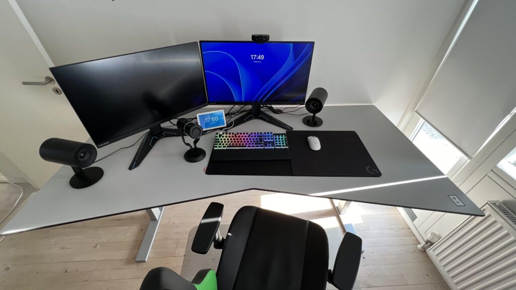 Well, here's my battle station