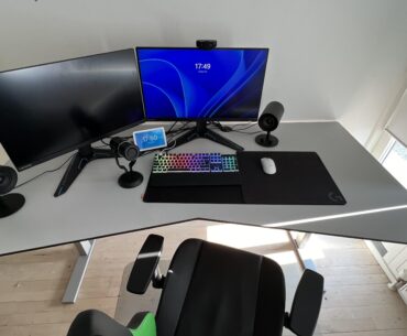 Well, here's my battle station