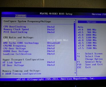 FX 8320 3.5GHZ to 4GHZ Overclock