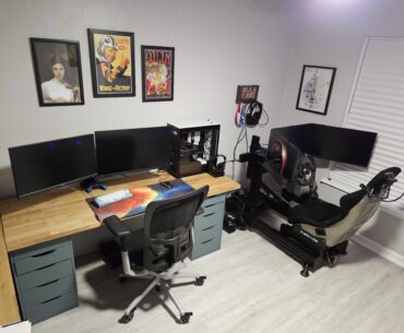 Two battle stations, one PC.
