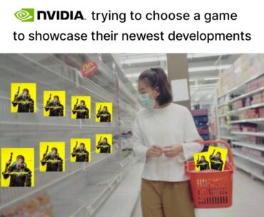 By 2077, we'll have DLSS 77