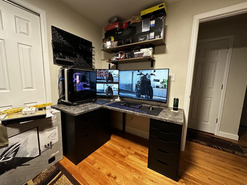 Happy with my L Desk