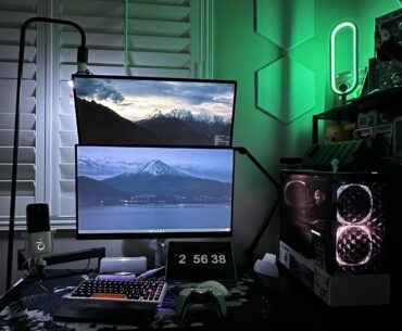 Stacked is nice.