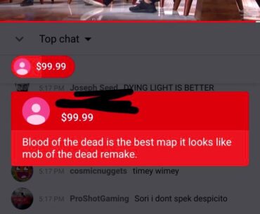 Someone paid $100 to write the worst zombies comment ive ever read on an e3 stream