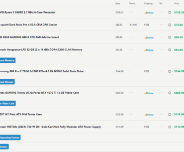 Is this a good build or should there be upgrades?