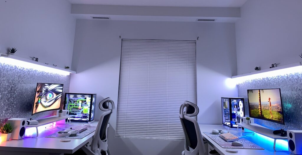 First look at our duo battle-station setup!