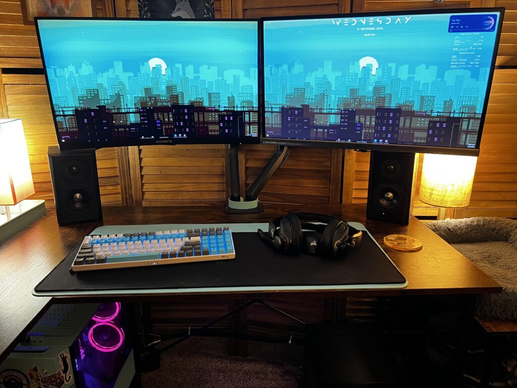 Got new speakers so I decided to finally try and make the cables look nice for the first time