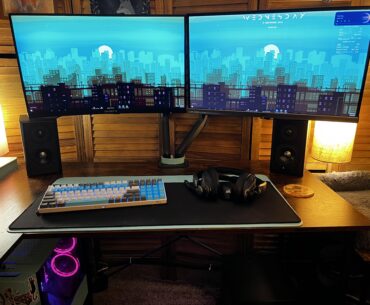Got new speakers so I decided to finally try and make the cables look nice for the first time
