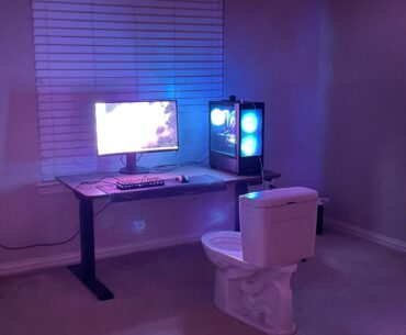 Gaming toilet