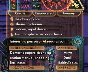 The GameMaster's Apprentice 2e: Cyberpunk Deck