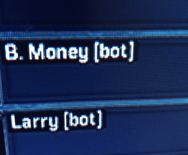 When i play zombie with bot i always roll till i get Mister Porter(the real doctor), Larry because Larry! + A random bot with cool name, I know it's useless but i like them ^^