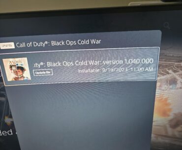 What's this update about ?