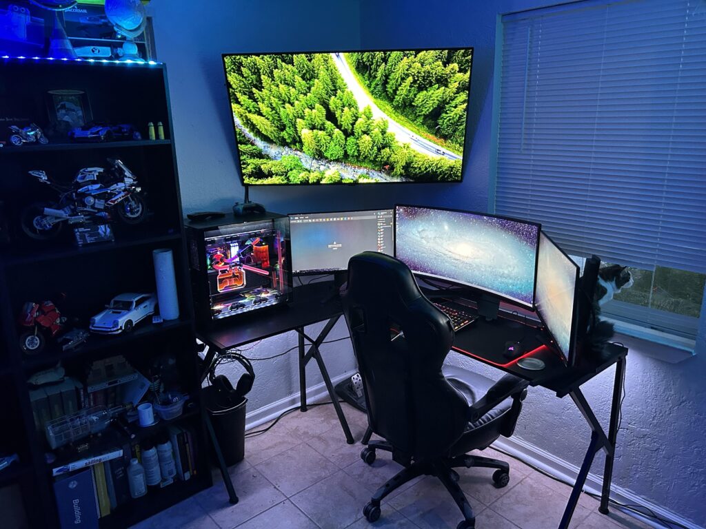 Gaming/Work Station Completed Gaming/Work Station Completed