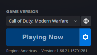 MW19 stuck on playing now? Can't seem to fix it.