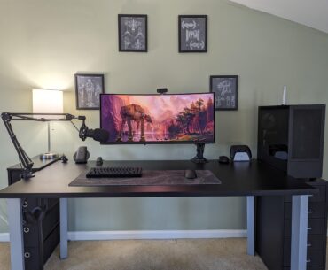 The new keyboard really puts the setup together