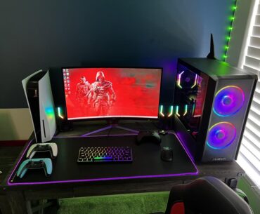 Built my Son his first gaming PC and set up